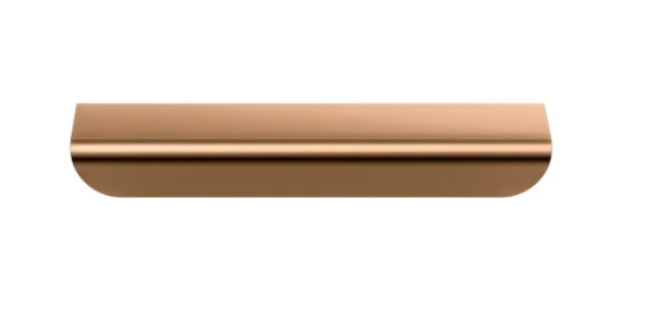 Öppen Edge-Pull 150mm Cabinet Handle (Brushed)