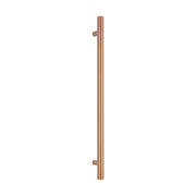 Non Heated Vertical towel rail 40 x 950mm Brushed Bronze