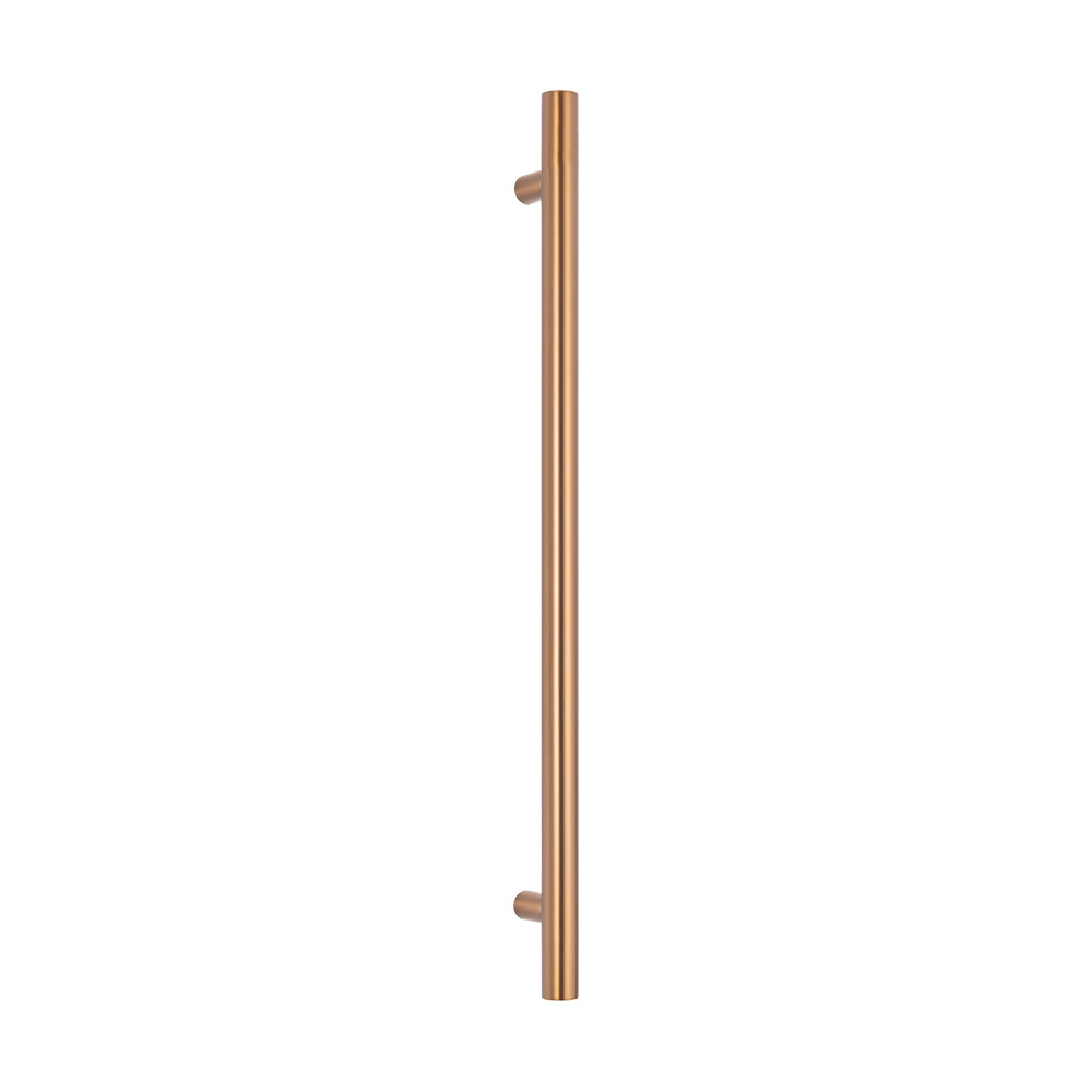 Non Heated Vertical towel rail 40 x 950mm Brushed Bronze