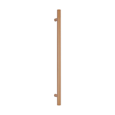 Radiant Non-Heated Vertical Towel Rail 40 x 950mm Brushed Bronze