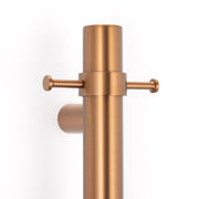 Ring hook accessory for Vertical rails Brushed Bronze
