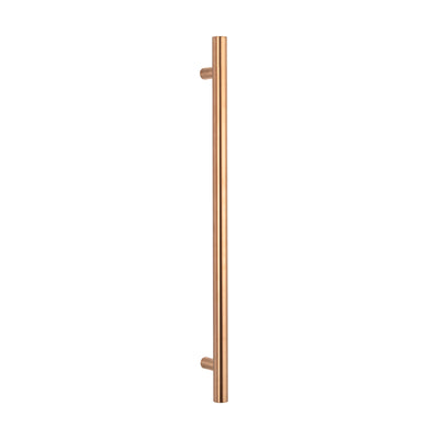 Radiant Non-Heated Vertical Towel Rail 40 x 950mm Brushed Copper
