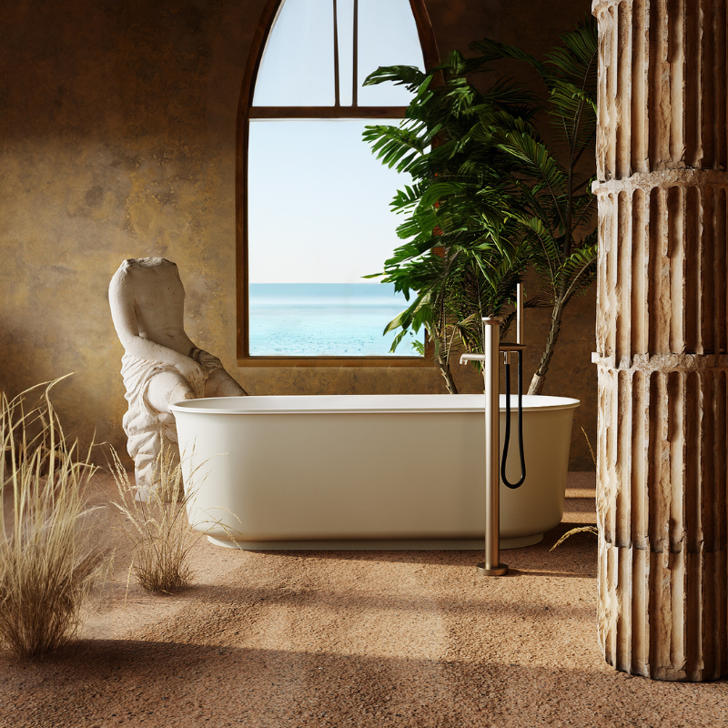 BelBagno Berg Bath 1500mm Soft Sand