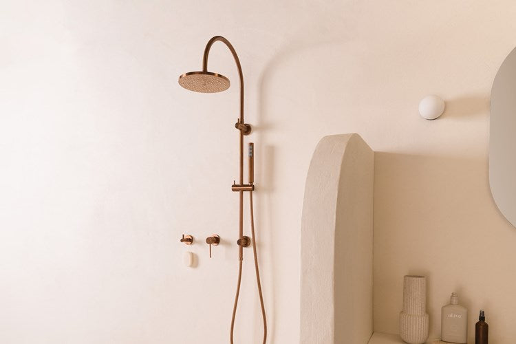 ADP Soul Groove Wall Mixer Brushed Copper
