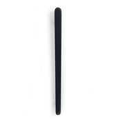 Non heated Vertical flat bar towel rail 50 x 930mm Matt Black