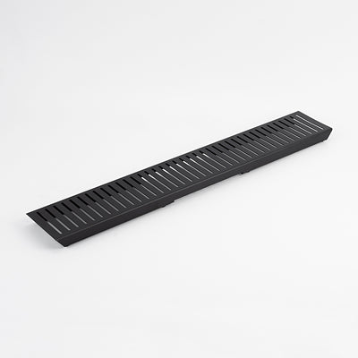 Radiant Linear Slotted Floor Grate LID ONLY (Matt Black) 100mm x 900mm
