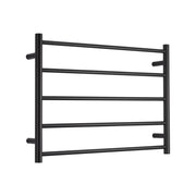 Radiant 240V Heated Round Ladder 750 x 550 Matt Black