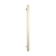 Non-Heated Vertical flat bar towel rail 50 x 930mm Brushed Nickel
