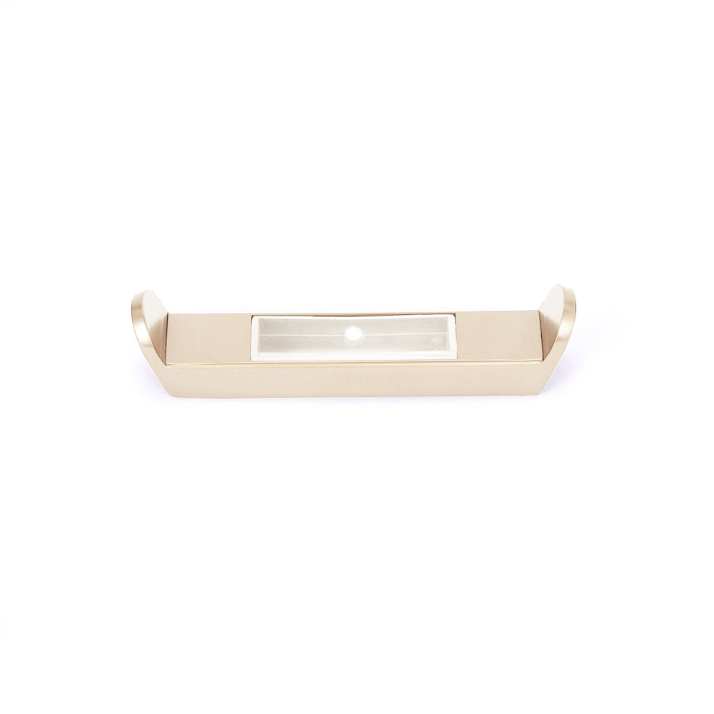 Ring hook accessory for Flat Vertical rails Brushed Nickel