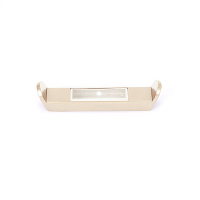 Radiant Ring Hook Accessory for Flat Vertical Rails Brushed Nickel