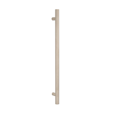 Radiant Non-Heated Vertical Towel Rail 40 x 950mm Brushed Nickel