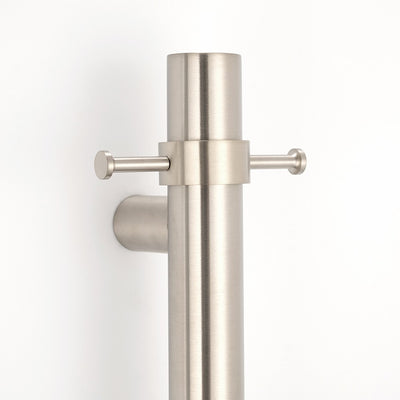 Radiant Ring Hook Accessory for Vertical Rails Brushed Nickel