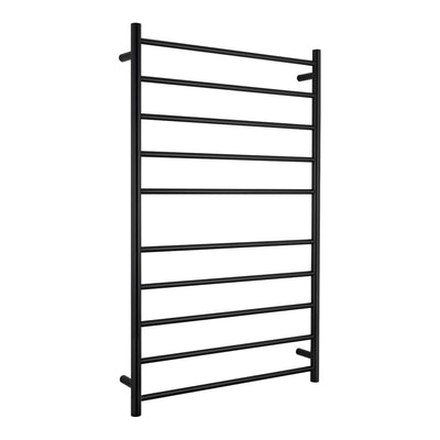 Radiant 240V Heated Round Ladder 750 x 1200 Matt Black