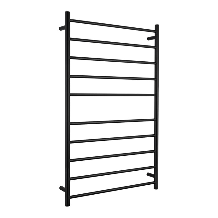 Radiant 240V Heated Round Ladder 750 x 1200 Matt Black