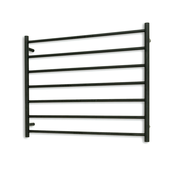 Radiant 240V Heated Round Ladder 900 x 750 Matt Black
