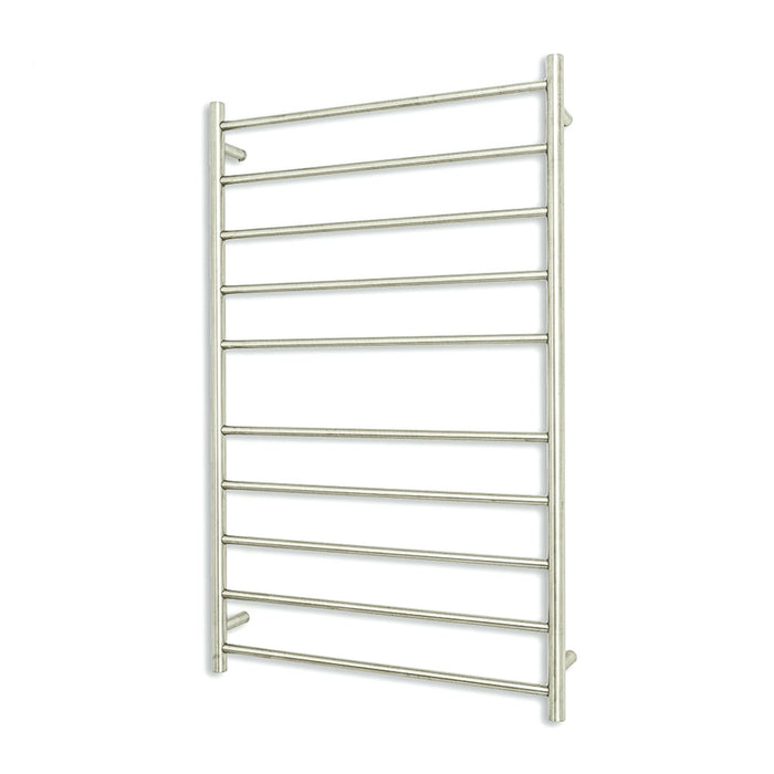 Radiant 240V Heated Round Ladder 750 x 1200 Brushed Satin