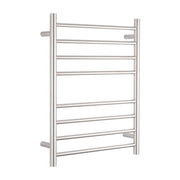 Radiant 240V Heated Round Ladder 430 x 700 Brushed Satin
