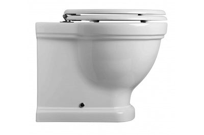 Claremont Floor Mounted Pan With Soft Close Seat