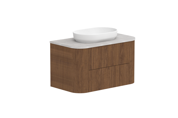 ADP Thirroul Wall Hung Vanity Cherry Pie Benchtop