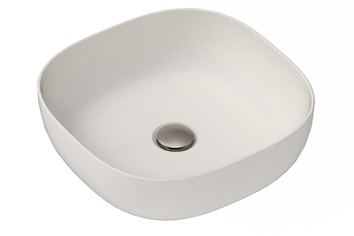 ADP Glam Square Matte Pearl Above counter Basin