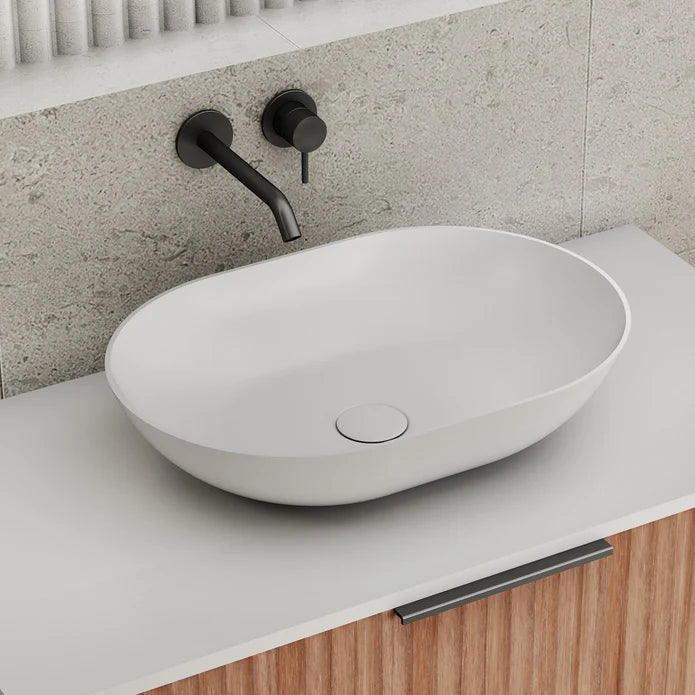 Cassa Designs Eggshell Above Counter Basin