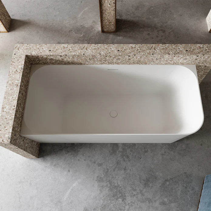 Cassa Designs Ashton Corner Back To Wall Bath
