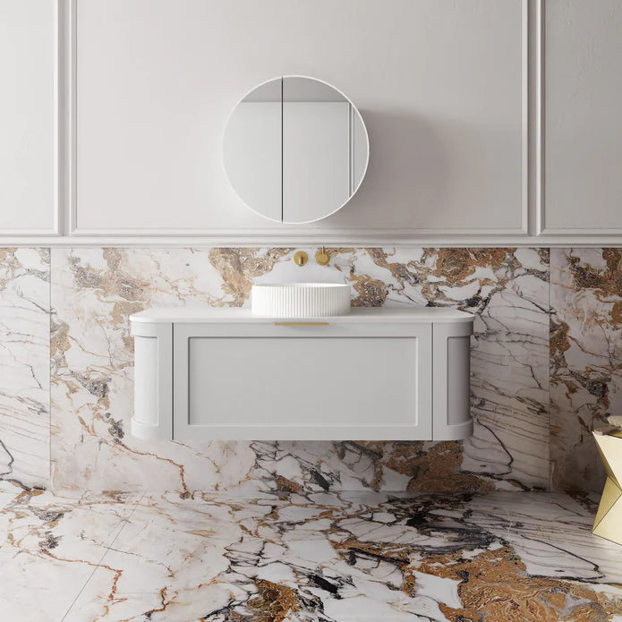Westminster Wall Hung Pure Grey Vanity