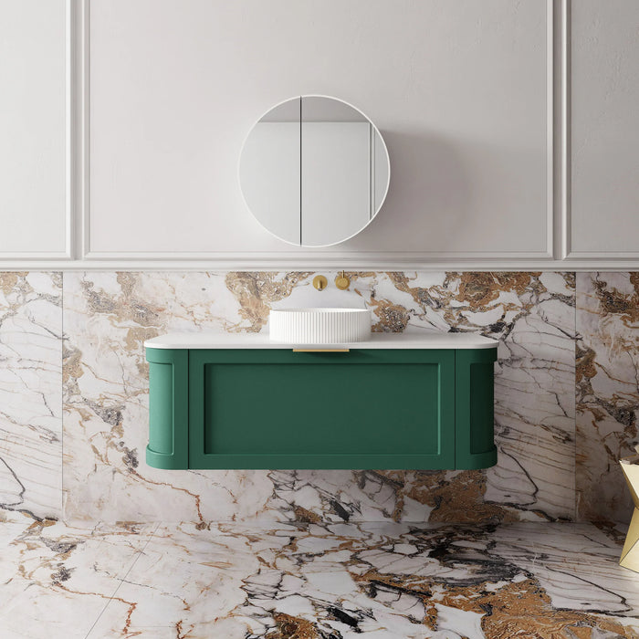 Westminster Wall Hung Emerald Green Vanity