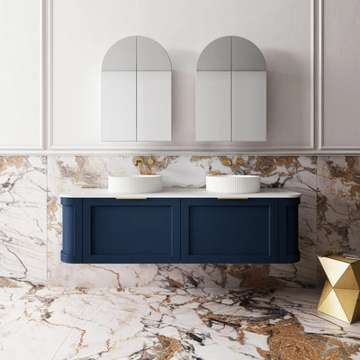 Westminster Wall Hung Vintage Blue Vanity