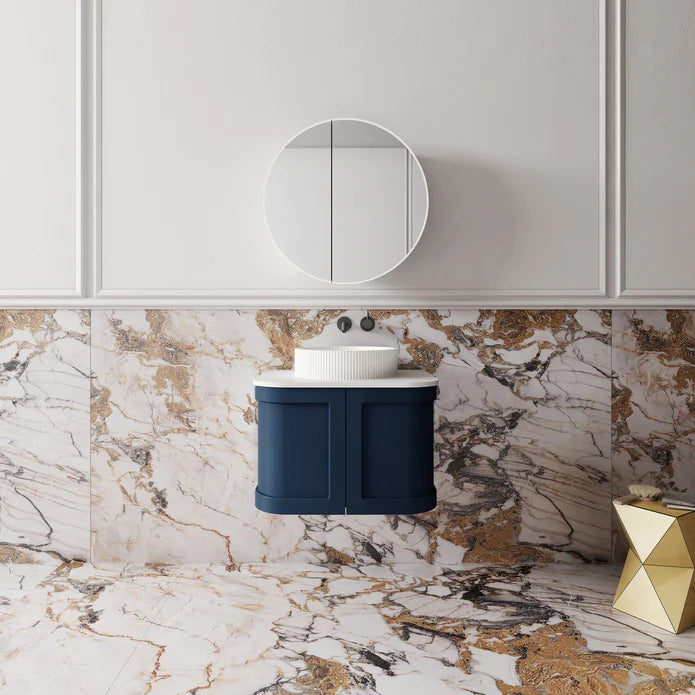 Westminster Wall Hung Vintage Blue Vanity