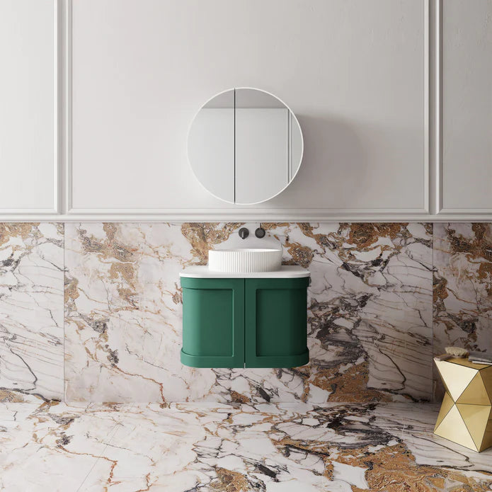 Westminster Wall Hung Emerald Green Vanity