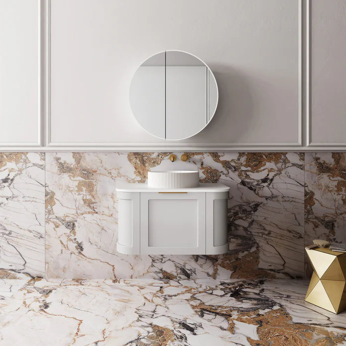 Westminster Wall Hung Pure Grey Vanity