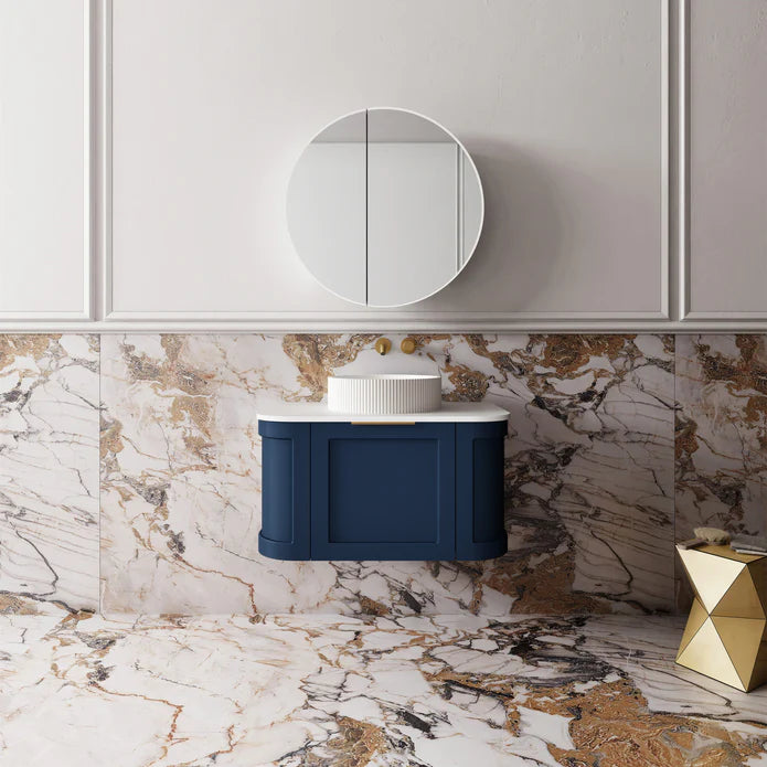 Westminster Wall Hung Vintage Blue Vanity