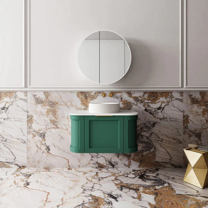 Westminster Wall Hung Matte Black Vanity