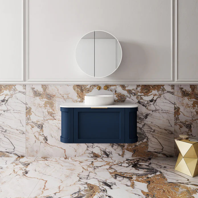 Westminster Wall Hung Vintage Blue Vanity
