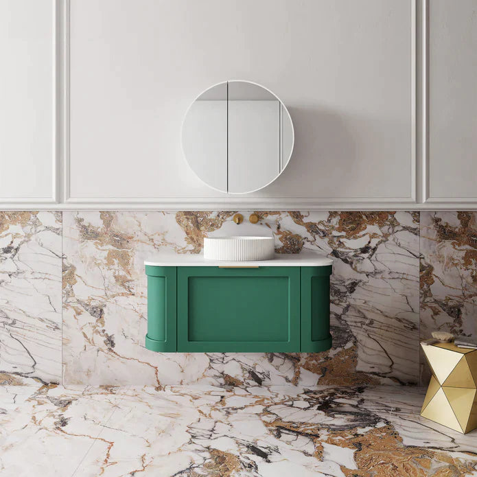 Westminster Wall Hung Matte Black Vanity