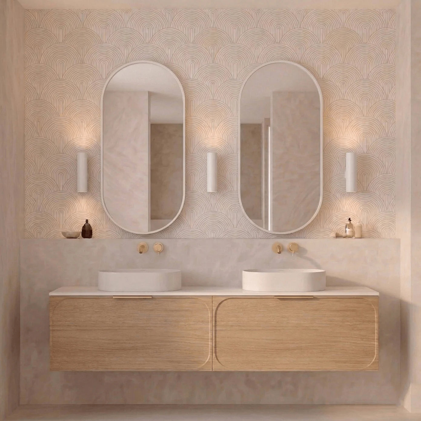 Cassa Design Elli Pill 450mm Framed Shaving Cabinet Matte White