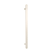 Non heated Vertical flat bar towel rail 50 x 930mm COOL Brushed Nickel