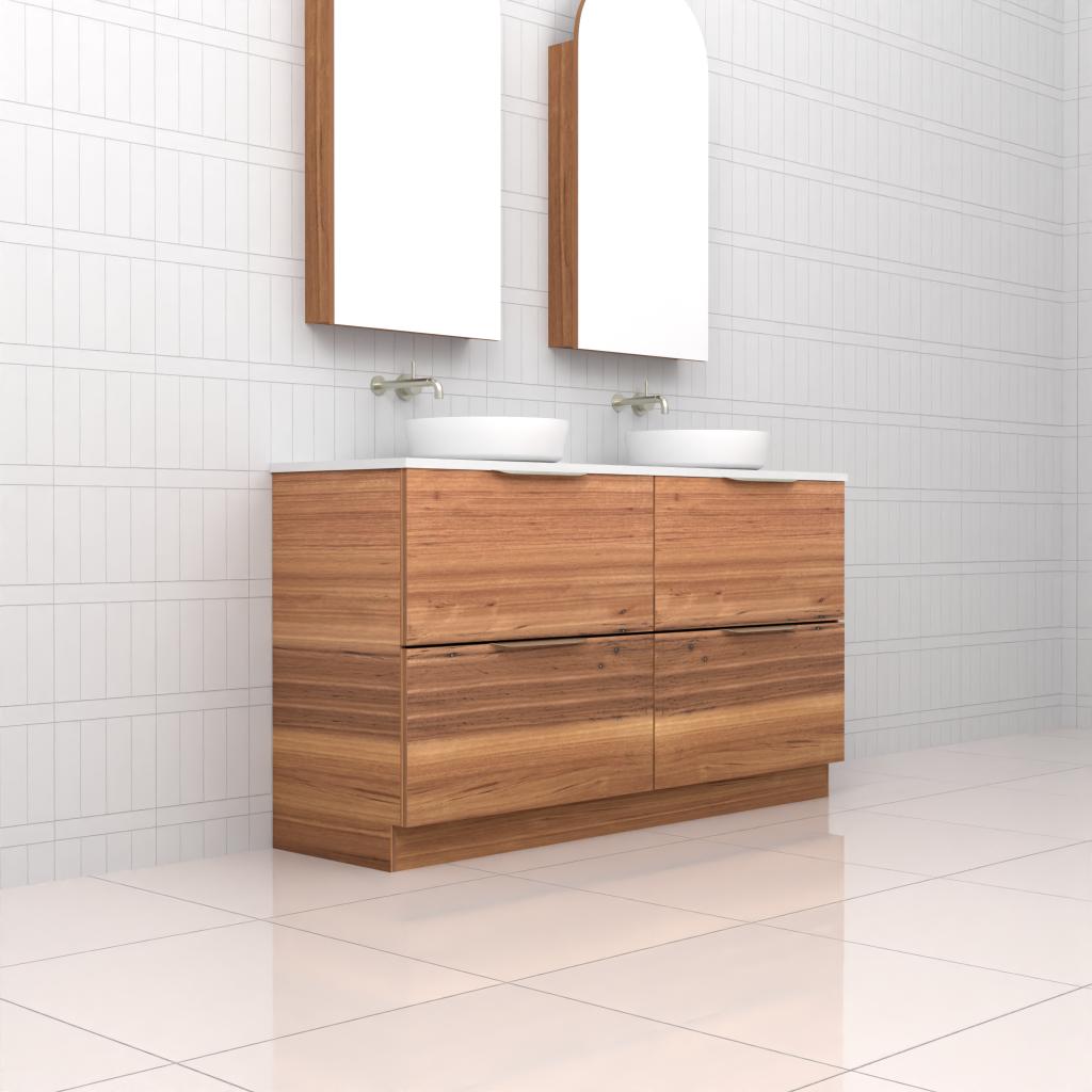Fifth Avenue Celeste Duo BlackButt Floor Mounted Vanity