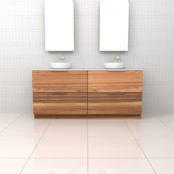 Fifth Avenue Celeste Duo BlackButt Floor Mounted Vanity