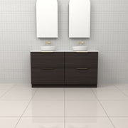 Fifth Avenue Celeste Duo Espresso Oak Floor Mounted Vanity