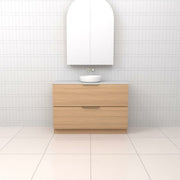 Fifth Avenue Celeste Duo Nordic Oak Floor Mounted Vanity