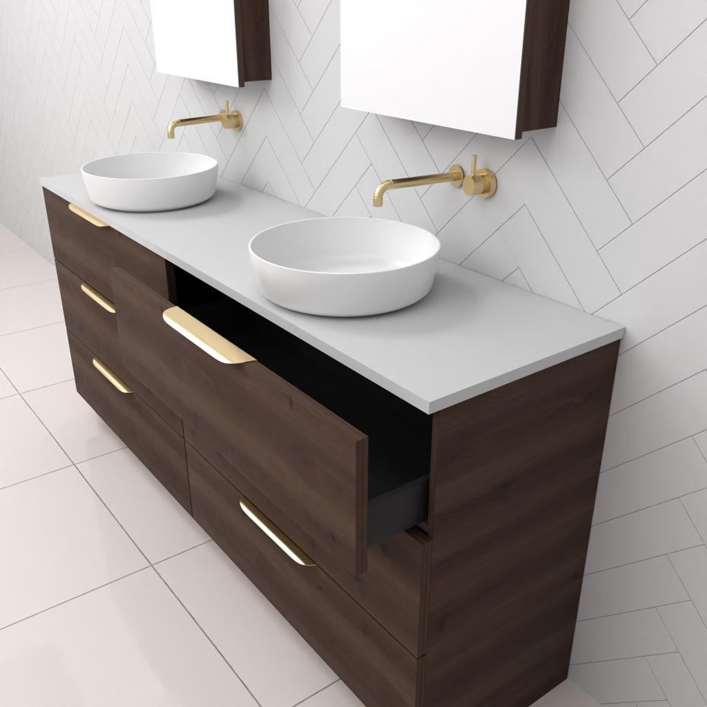 Fifth Avenue Celeste Trio Freestanding Vanity