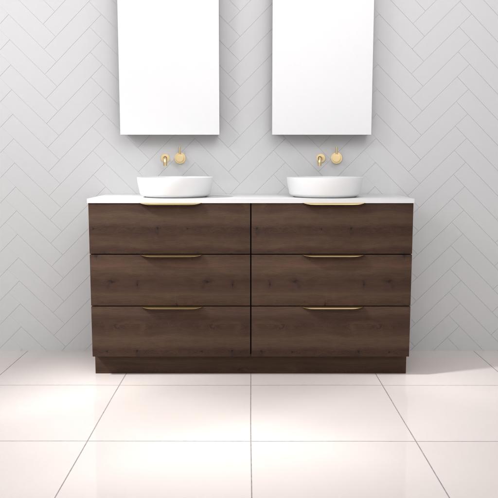 Fifth Avenue Celeste Trio Freestanding Vanity