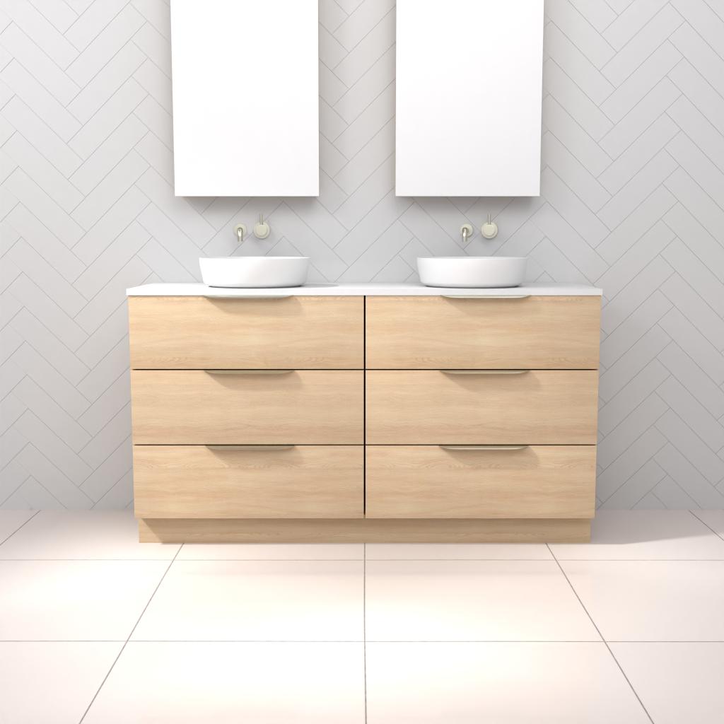 Fifth Avenue Celeste Trio Freestanding Vanity