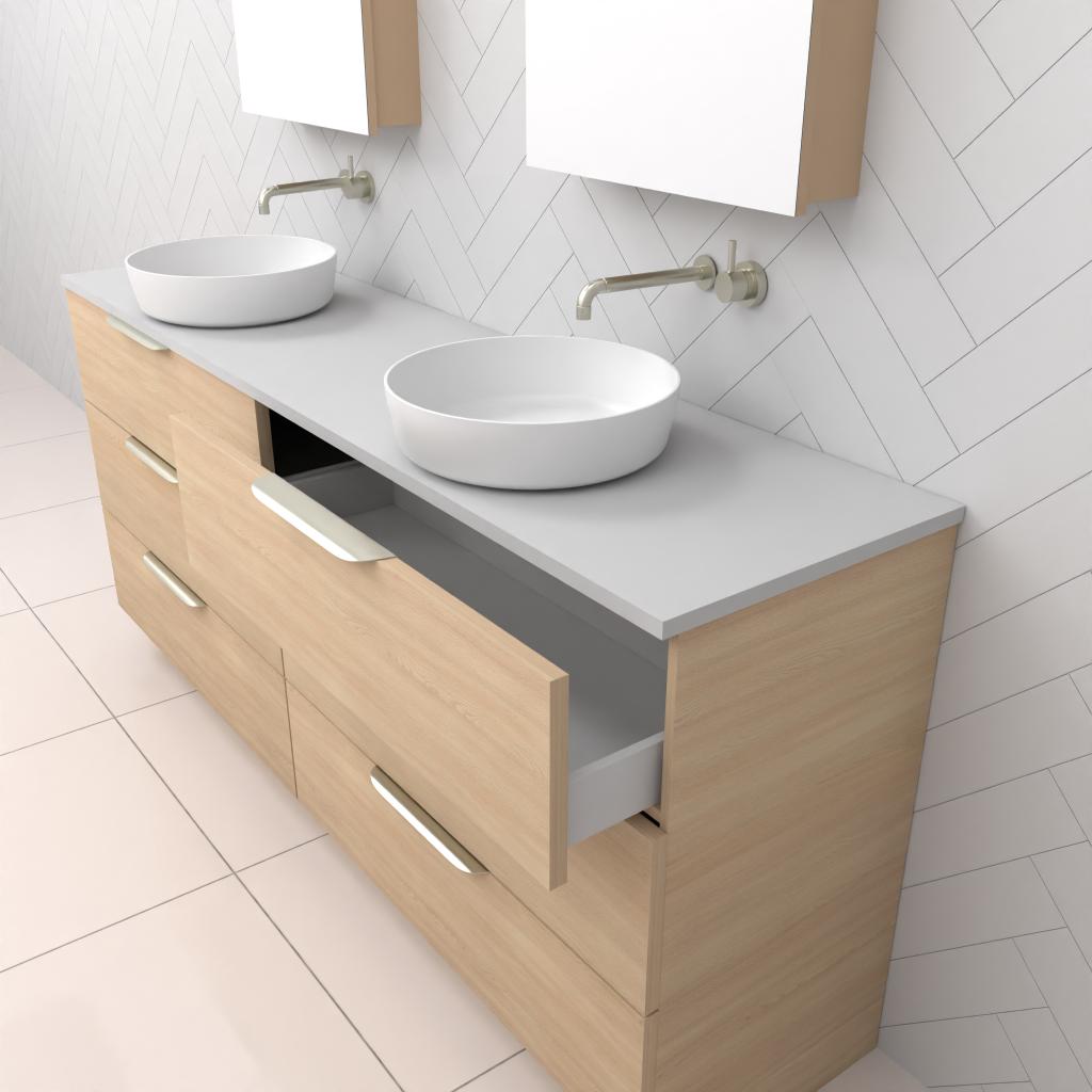 Fifth Avenue Celeste Trio Freestanding Vanity