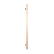 Radiant Vertical Flat Bar Heated Towel Rail Champagne