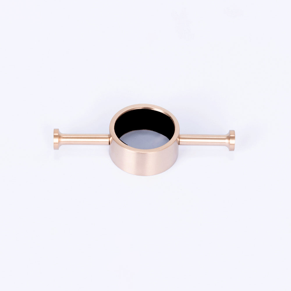 Non Heated Vertical towel rail 40 x 950 mm Champagne