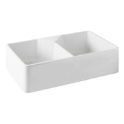 Turner Hastings Chester 80 x 50 Double Flat Front Fine Fireclay Farmhouse Butler Sink