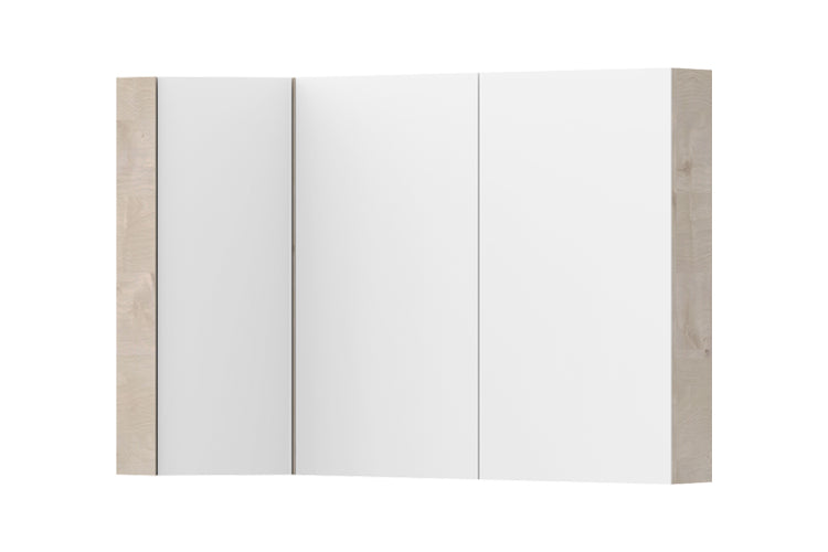 ADP Glacier Offset Corner Mirrored Cabinet 1200